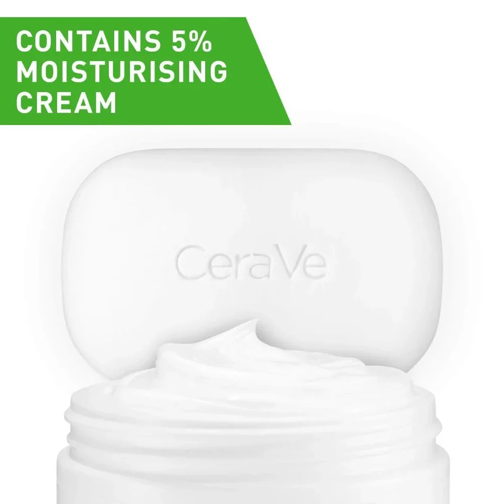 CeraVe Hydrating Cleansing Bar for Face and Body for Normal to Dry Skin, 4.5 oz‎